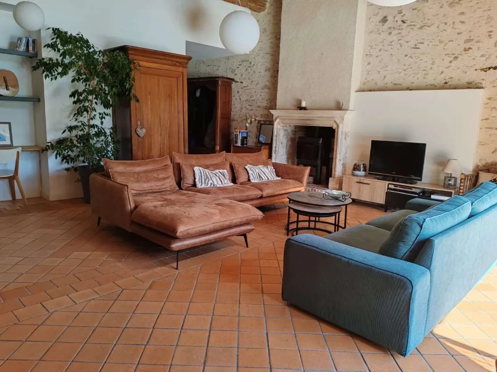 Grange de charme avec piscine et jardin à quelques minutes de la plage — photo 8
