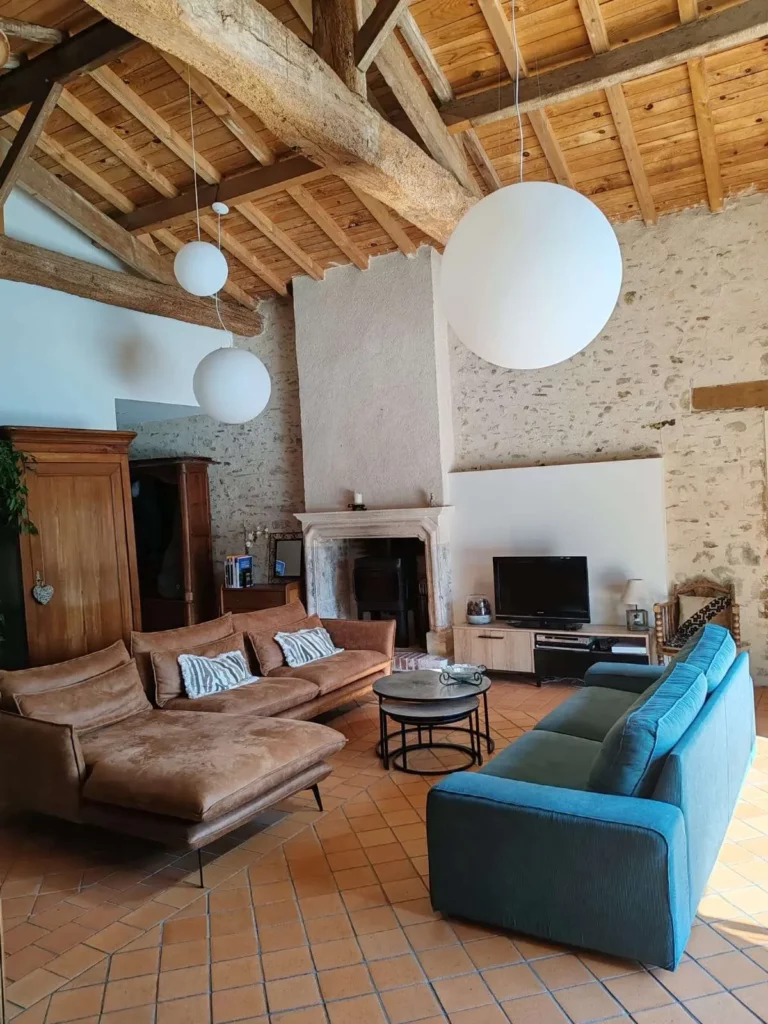Grange de charme avec piscine et jardin à quelques minutes de la plage — photo 10