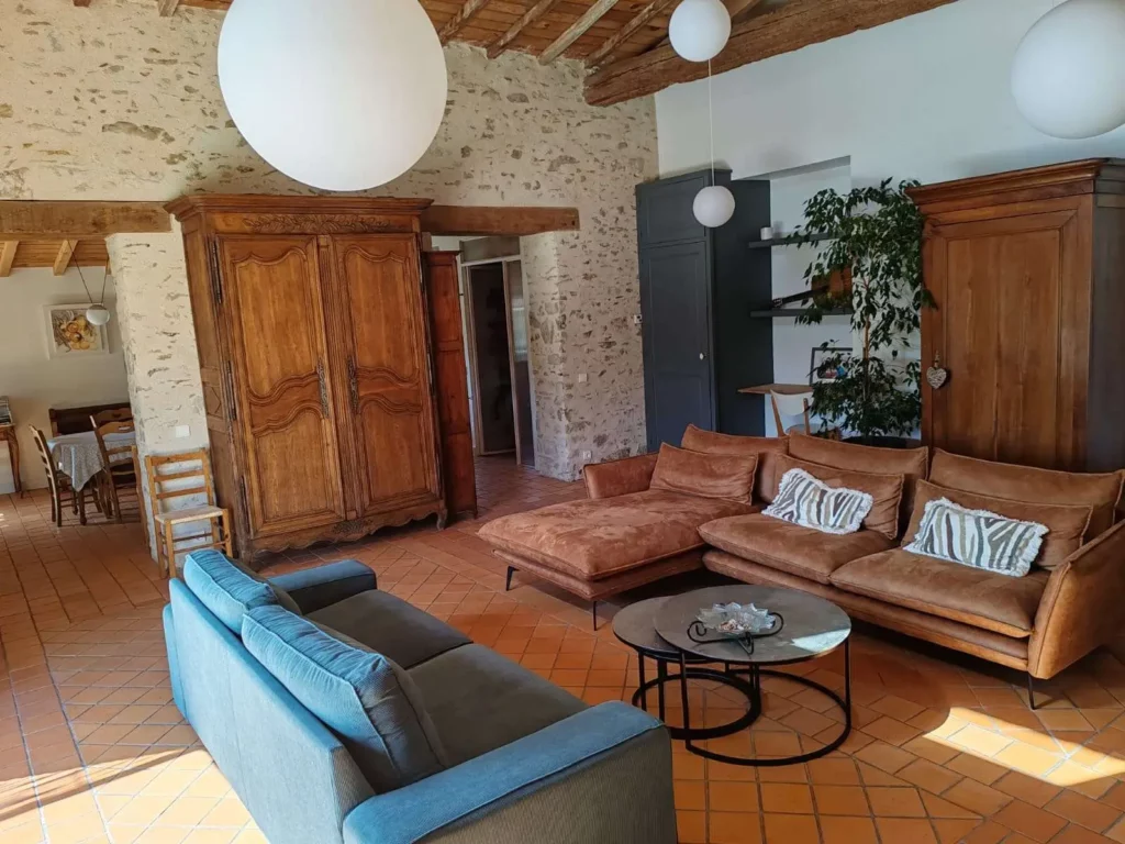 Grange de charme avec piscine et jardin à quelques minutes de la plage — photo 11