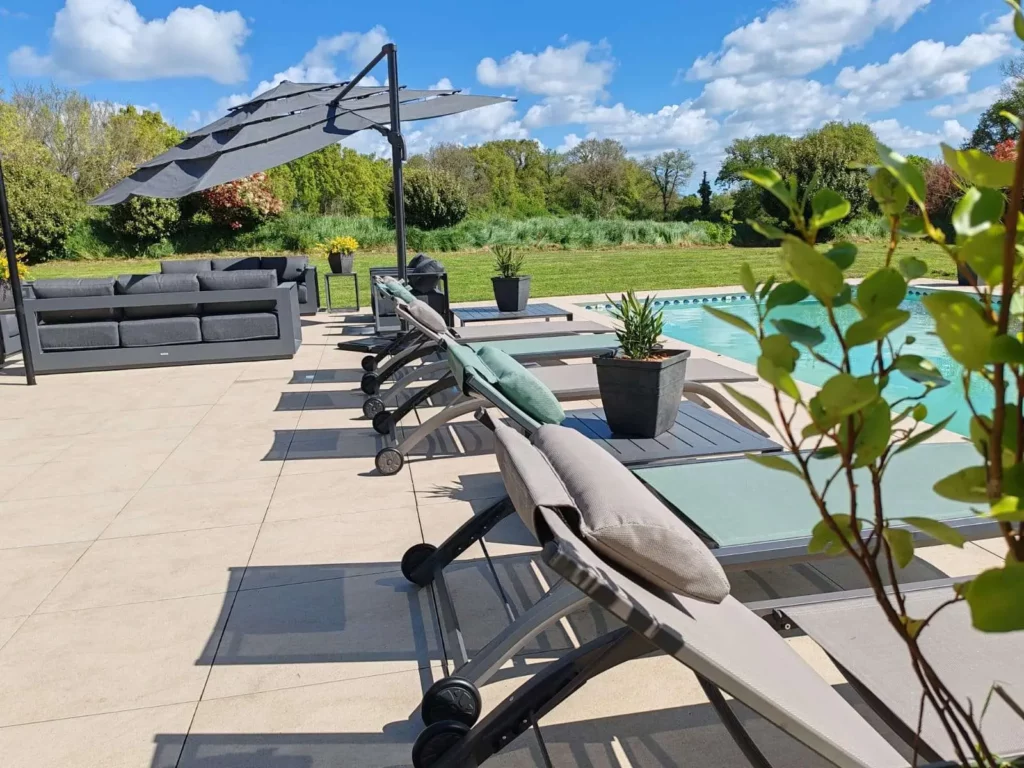 Grange de charme avec piscine et jardin à quelques minutes de la plage — photo 41