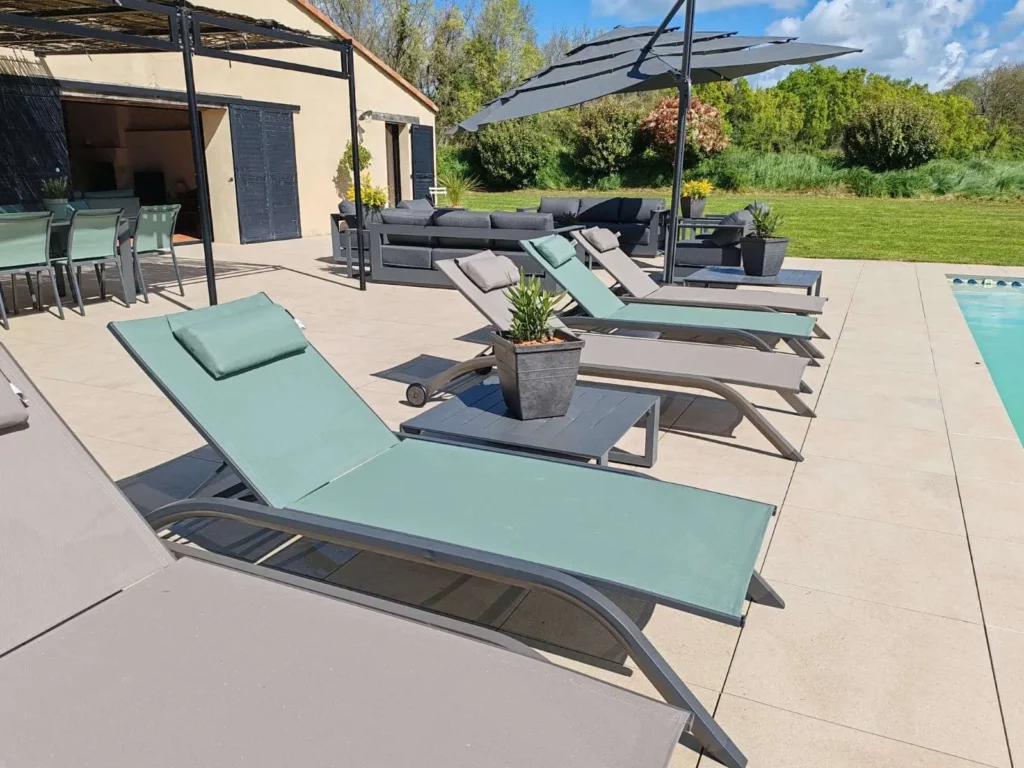 Grange de charme avec piscine et jardin à quelques minutes de la plage — photo 13