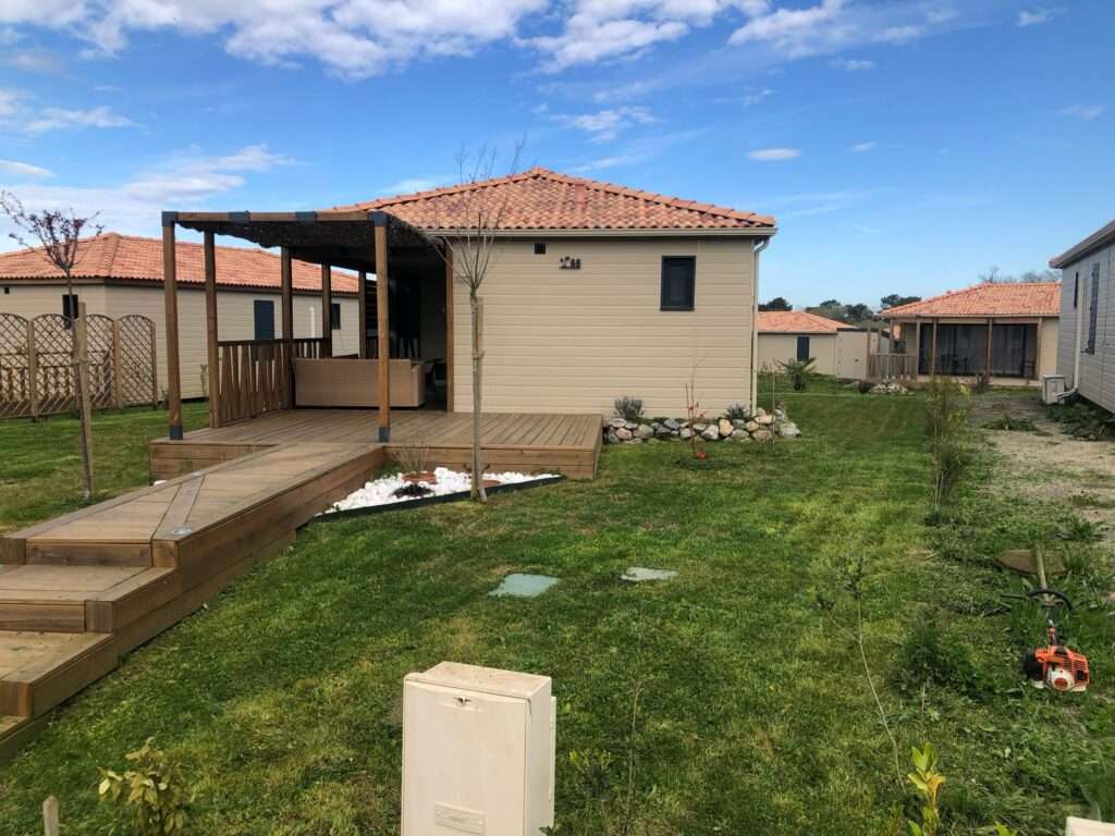 Chalet 56 m² climatisé avec piscine (animaux acceptés) jardin clôturé — photo 6