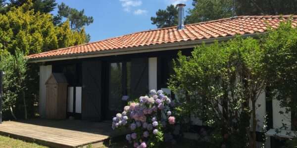 Capbreton, maison 8 personnes, jardin arboré et calme
