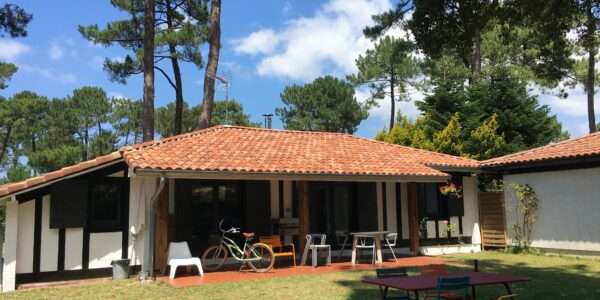 Capbreton, maison 8 personnes, jardin arboré et calme