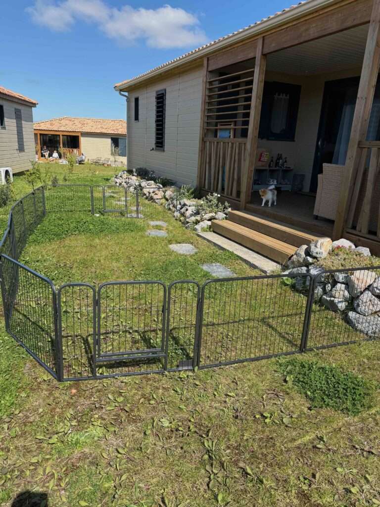 Chalet 56 m² climatisé avec piscine (animaux acceptés) jardin clôturé — photo 4