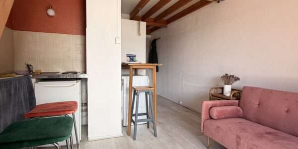 Appartement chaleureux avec mezzanine