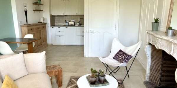 Au cœur du village, appartement avec vue