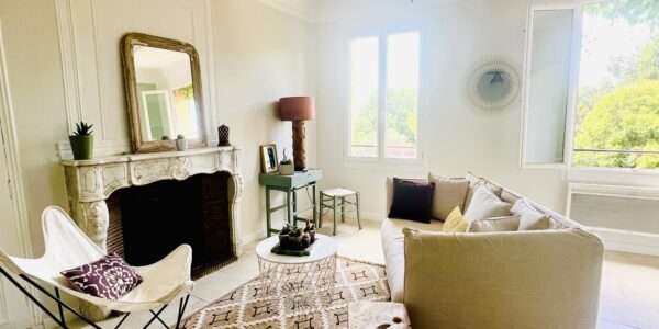 Au cœur du village, appartement avec vue