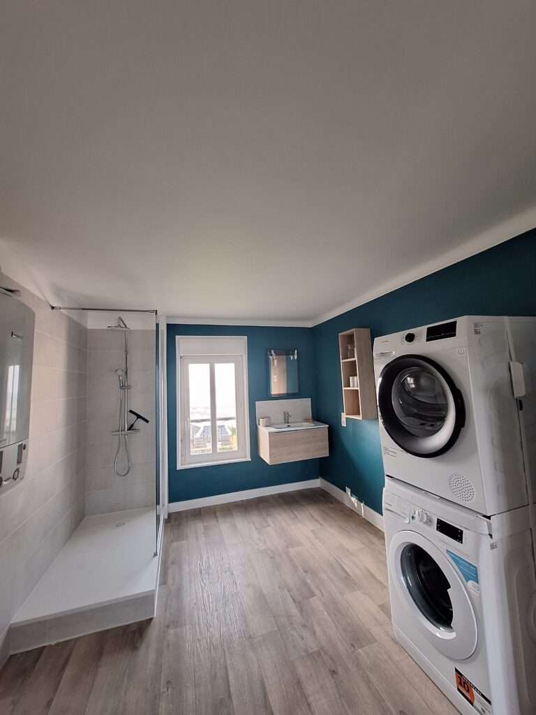 Appartement meublé de 90 m² à Donville-les-Bains – Grand appartement avec vue sur mer – photo 7