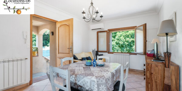 Appartement au 1er étage d&rsquo;une maison à proximité de Cannes, Grasse, Nice et Antibes