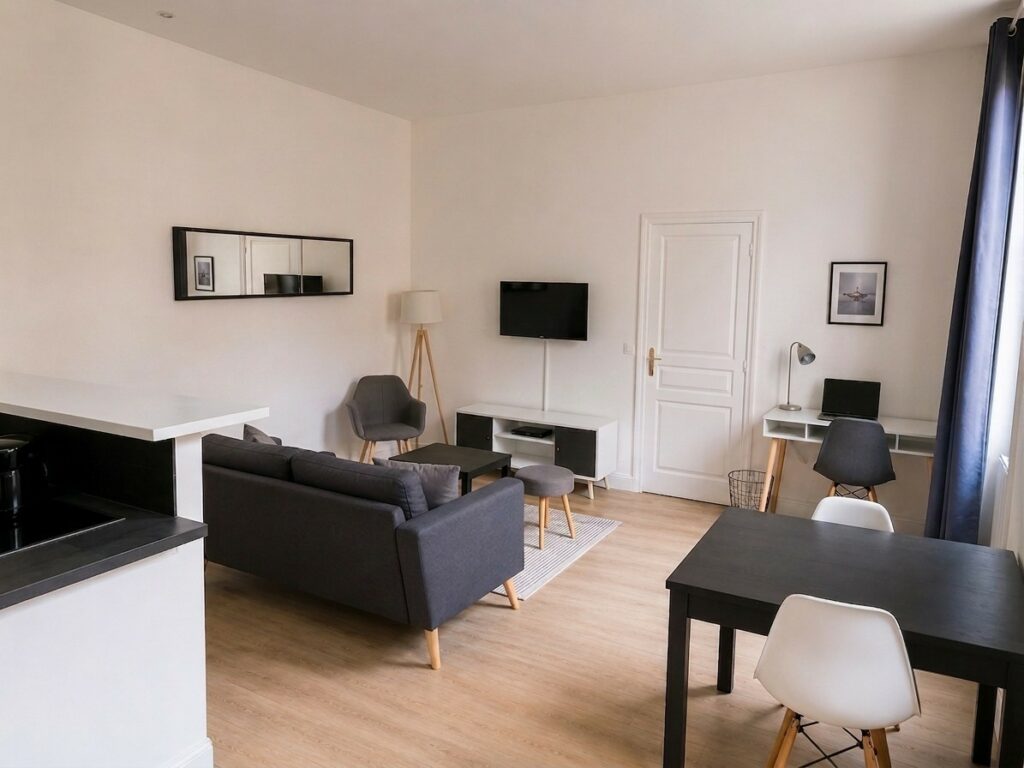 Joli 2 pièces meublé 40 m² – RDJ au calme sur cour – Levallois proche Neuilly (rue Kléber). — photo 2