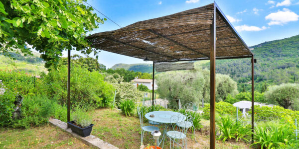 Appartement meublé en Rez de jardin à proximité de Grasse