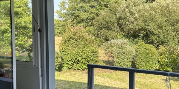 Maison landaise typique dans les Landes