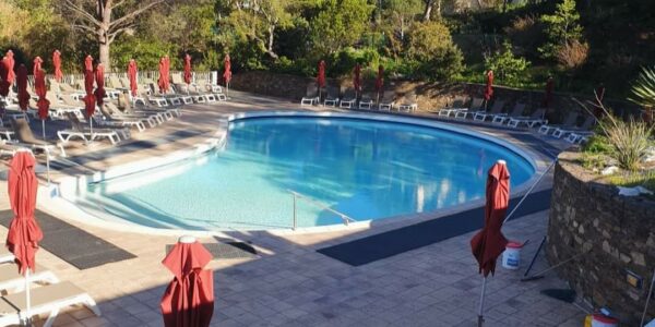 House in a gated estate in Grimaud