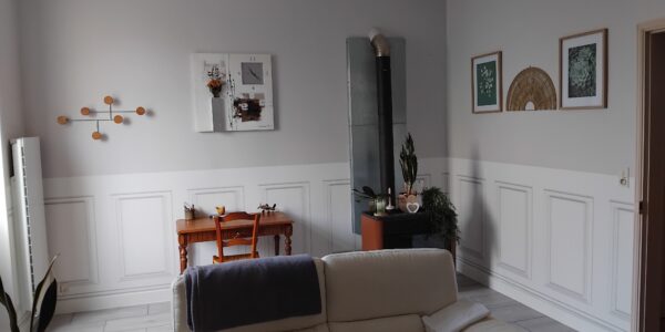 Maison indépendante avec jardin et cour clos