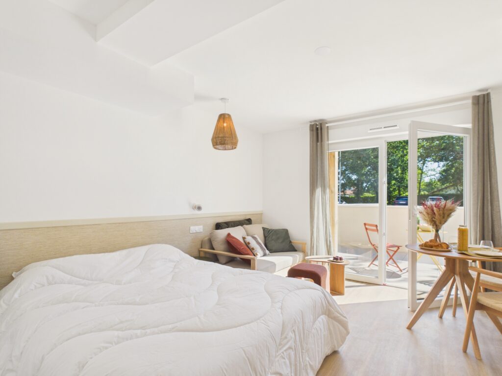 Vague océane – studio pour 3 – piscine commune — photo 2