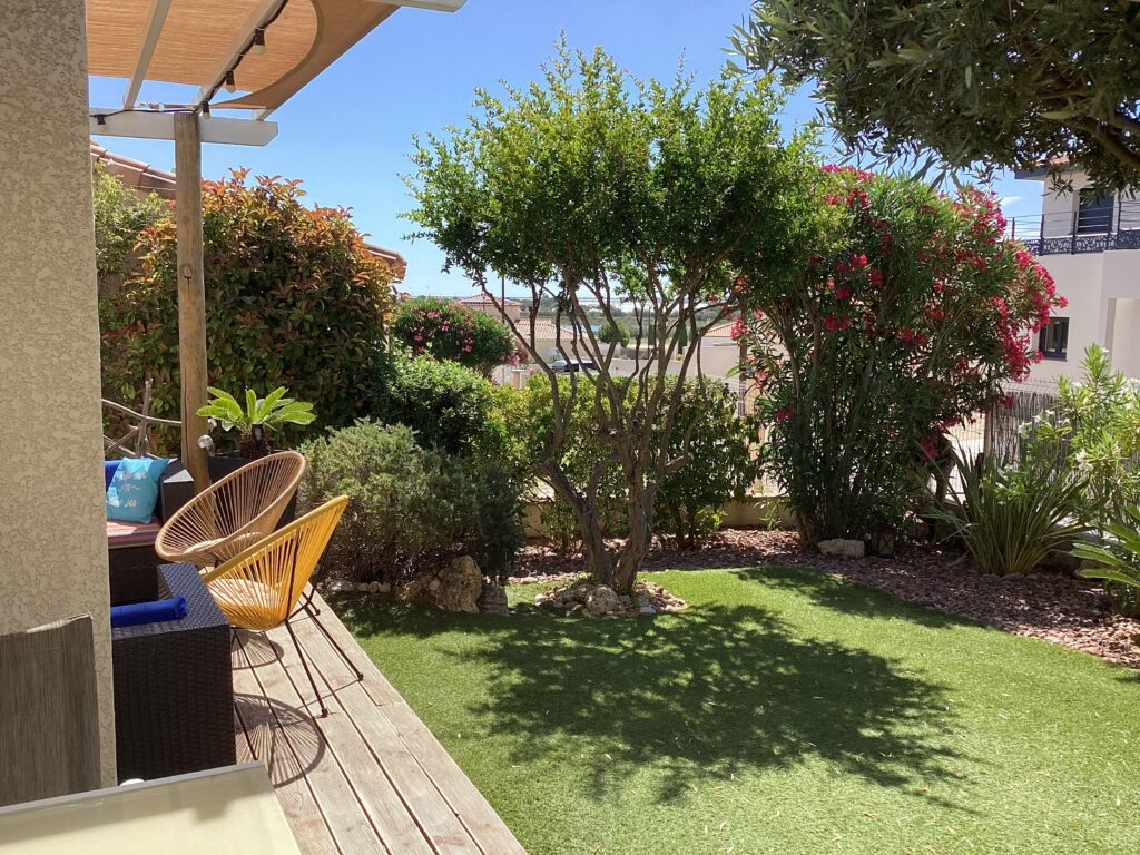 Maison 3 chambres avec jardin et vue mer à La Palme — photo 1