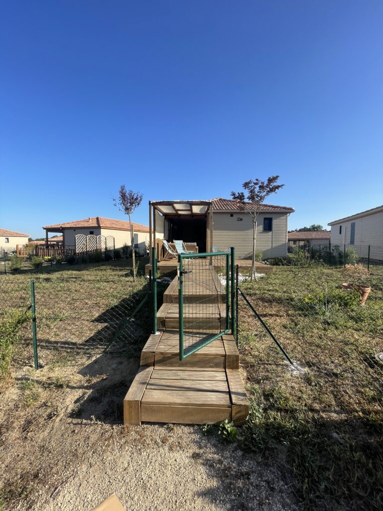 Chalet 56 m² climatisé avec piscine (animaux acceptés) jardin clôturé — photo 2