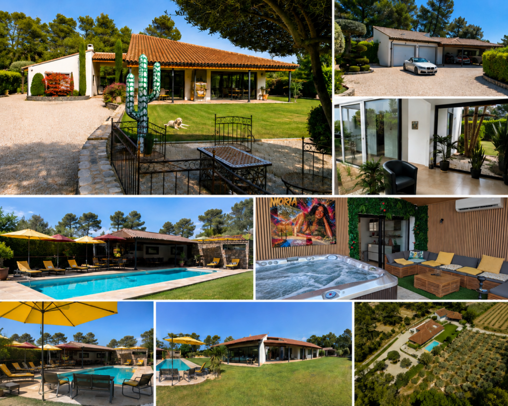 Superbe propriété contemporaine de plain-pied au cœur de la Provence — photo 1