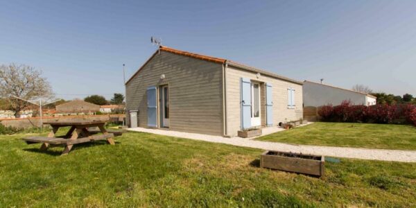 Wooden House with Garden in Saint-Hilaire-la-Forêt