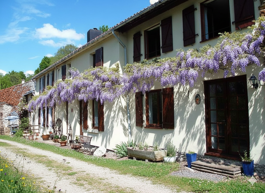 Gîte de caractère au cœur des glycines et d’une magnifique vallée verdoyante — photo 1