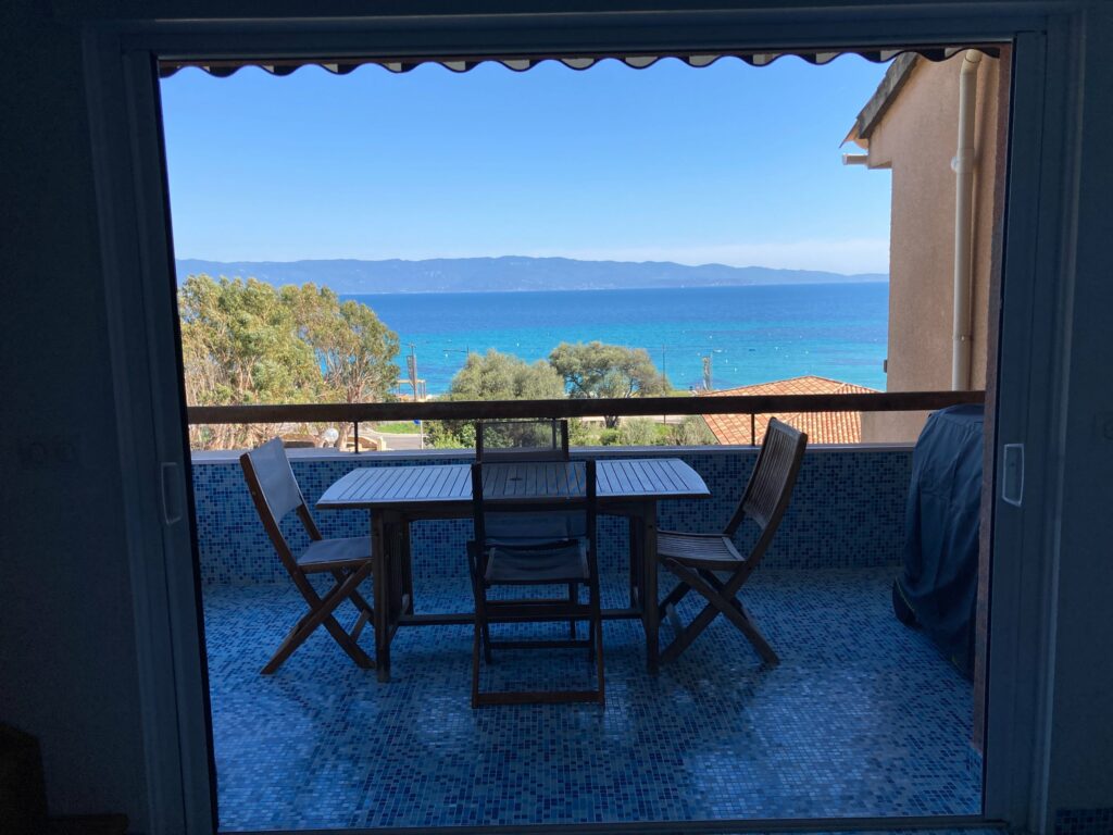 Duplex vue mer avec terrasse – Ajaccio Route des Sanguinaires — photo 1