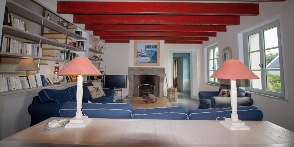 Maison avec jardin dans les hauteurs du ravissant port de Sauzon à Belle-île en Mer — photo 3