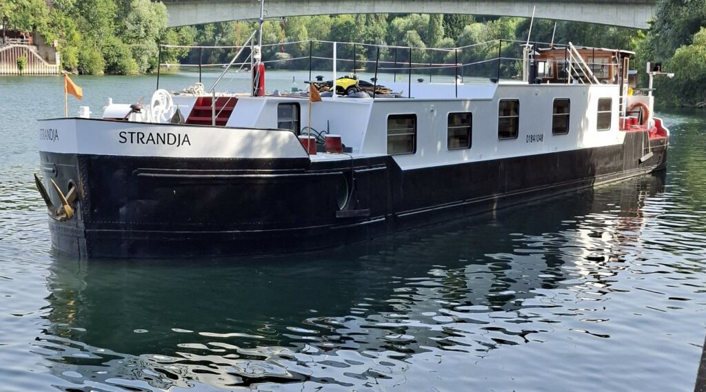 Péniche de charme sur la Seine, Port Van Gogh, Asnières — photo 1