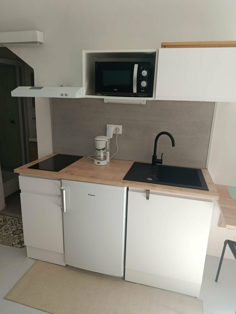 Studio meublé avec courette fleurie – Tréguier — photo 4