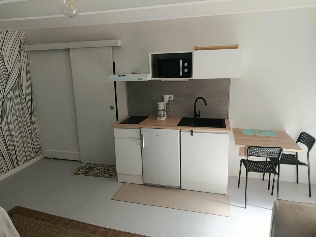 Studio meublé avec courette fleurie – Tréguier — photo 3