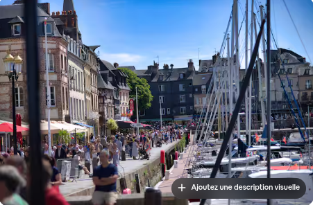 Appartement Belle Époque dans un manoir + terrasse+parking – Honfleur — photo 14