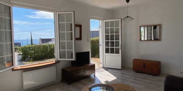 Maison 2 chambres avec jardin et vue mer, Locmaria-Plouzané