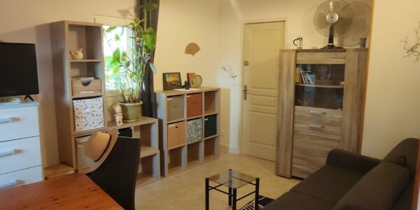 Charmant studio face aux Pyrénées dans un cadre verdoyant et reposant