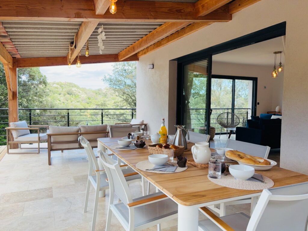 Maison meublée de 105 m² à Sotta – Villa 3 chambres avec cuisine d&rsquo;été et jardin clos – Sotta – photo 2